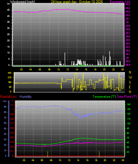 24 Hour Graph for Day 10