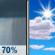 Columbus Day: Rain Showers Likely then Mostly Sunny