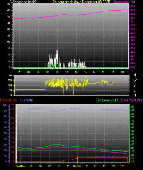 24 Hour Graph for Day 08
