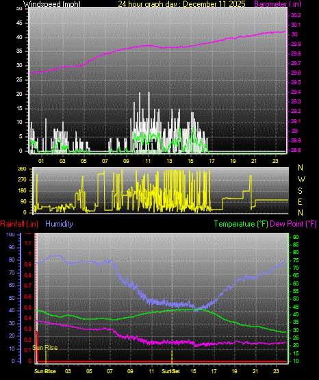 24 Hour Graph for Day 11