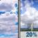 Tuesday: Partly Sunny then Slight Chance Showers And Thunderstorms