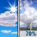 Sunday: Mostly Sunny then Chance Showers And Thunderstorms