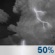 Tonight: Chance Showers And Thunderstorms